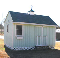 Oxford wood storage building