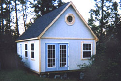 Strawberry Ridge wood storage building