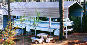 Advantage Deluxe metal RV cover